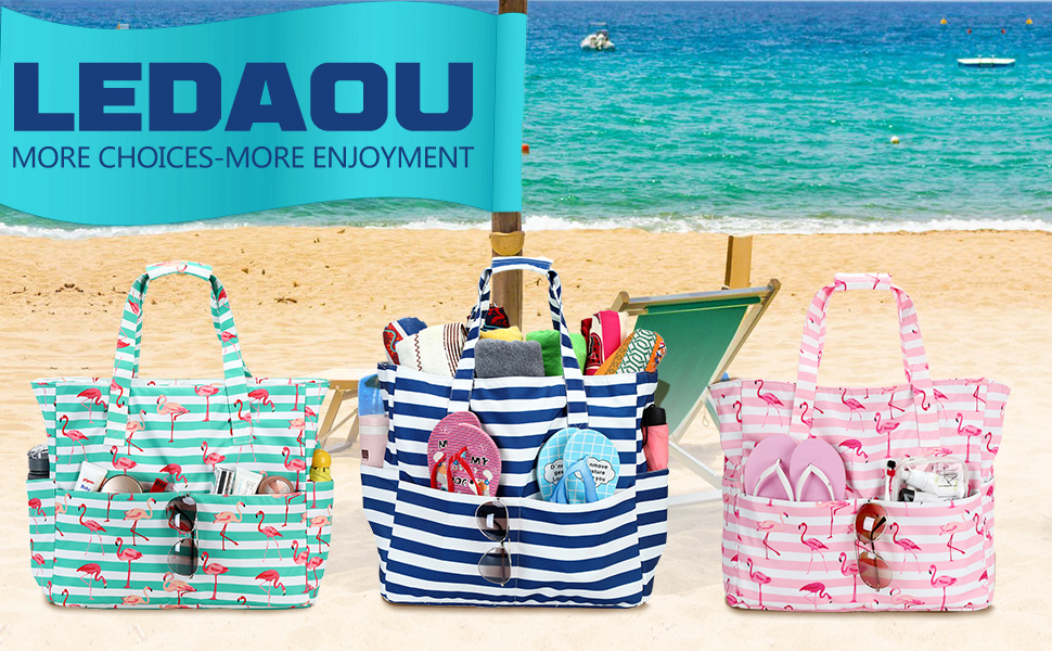 Ledaou Grand sac de plage