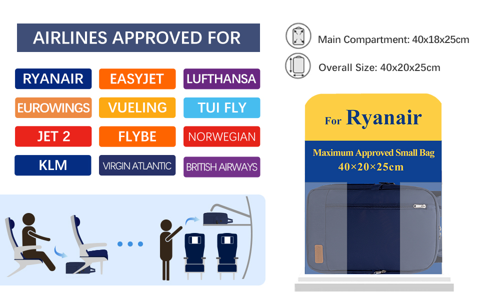 sacs cabines ryanair