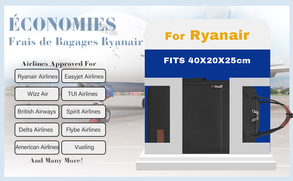 sac 40x20x25 ryanair