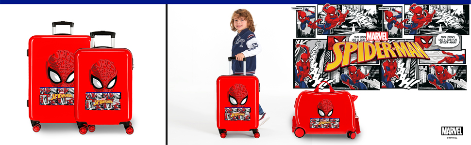 Bagages spiderman