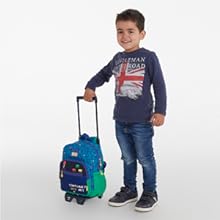  Enso Gamer Sac à dos préscolaire avec chariot